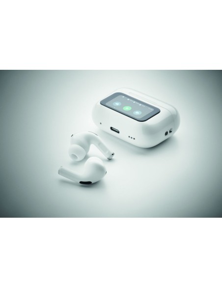Auriculares TWS con Cancelación de Ruido y Pantalla Táctil | Goodie