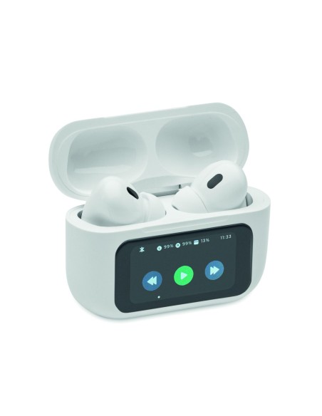 Auriculares TWS con Cancelación de Ruido y Pantalla Táctil | Goodie