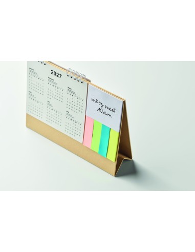 Calendario de Sobremesa de 4 Años con Bloc de Notas | Goodie