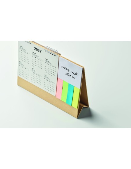 Calendario de Sobremesa de 4 Años con Bloc de Notas | Goodie