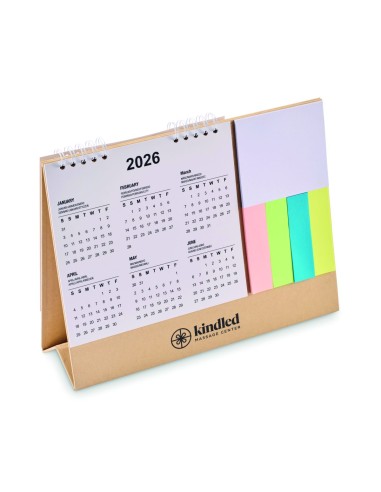 Calendario de Sobremesa de 4 Años con Bloc de Notas | Goodie