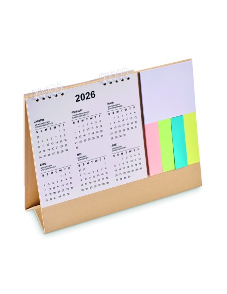 Calendario con bloc de notas 7MO2756