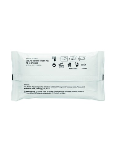 Toallitas Húmedas Refrescantes en Bolsa Individual | Goodie