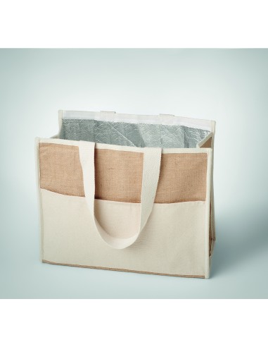 Bolsa nevera canvas y yute 7MO6160
