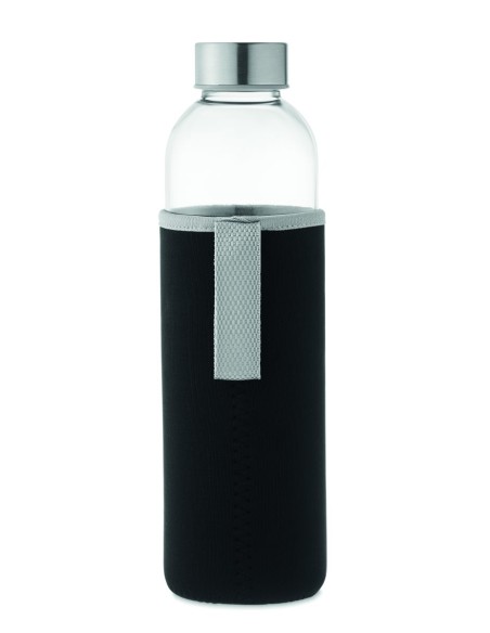 Botella de Cristal con Funda de Neopreno Antifugas | Goodie