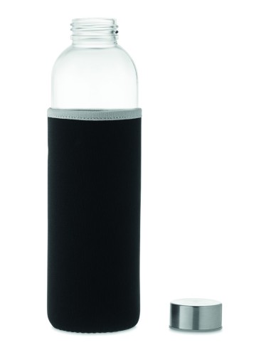 Botella de Cristal con Funda de Neopreno Antifugas | Goodie
