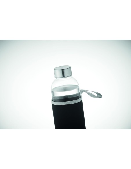 Botella de Cristal con Funda de Neopreno Antifugas | Goodie