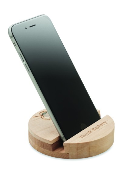 Soporte de Teléfono de Madera de Abedul con Semillas para Plantar | Goodie