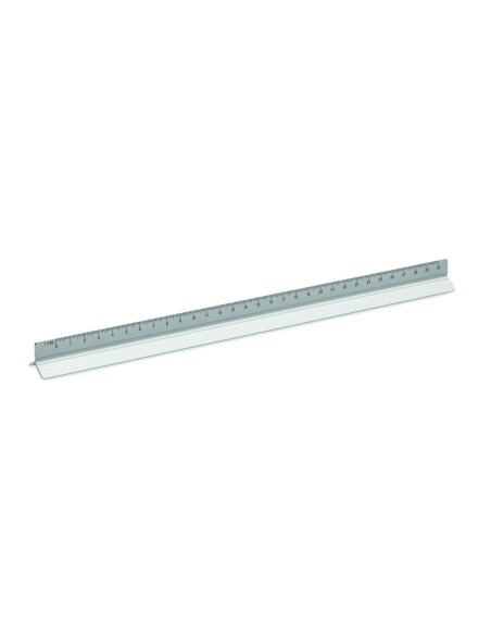 Regla de Arquitecto Triangular de Aluminio de 30 cm | Goodie