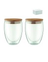 Juego 2 vasos 350 ml en caja Personalizado 7MO6739 - Imagen 1