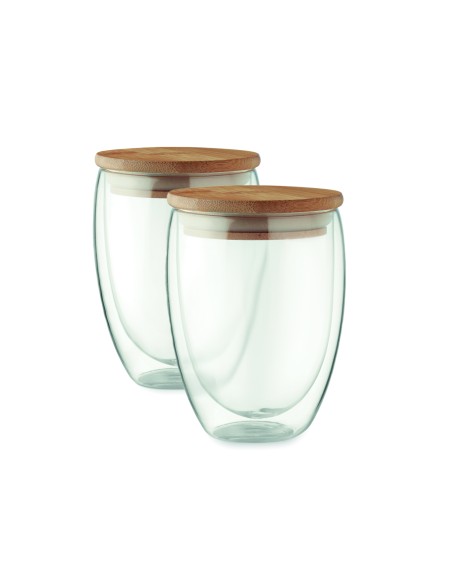 Juego 2 vasos 350 ml en caja Personalizado 7MO6739