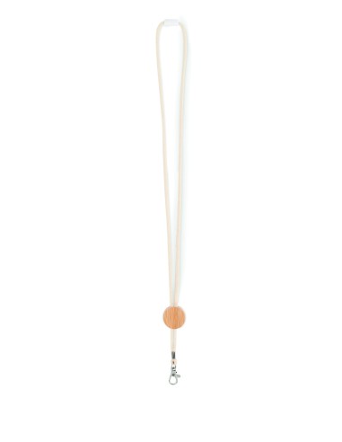 Lanyard algodón con mosquetón 7MO6830