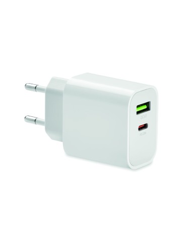 Cargador USB de 18W 2 puertos Personalizado 7MO6879