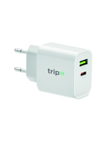 Cargador USB de 18W 2 puertos 7MO6879