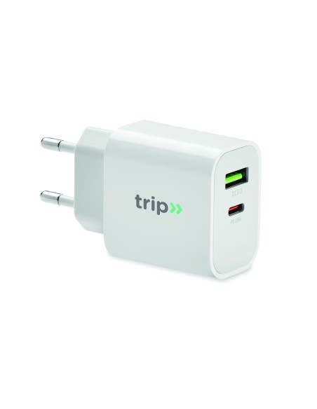 Cargador USB de 18W 2 puertos 7MO6879