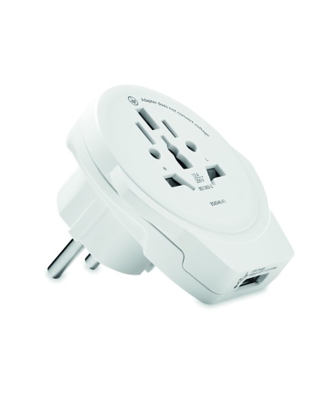 Adaptador de Viaje SKROSS® Mundo a Europa con USB | Goodie