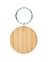 Llavero redondo de bambú Personalizado 7MO6977 - Imagen 2