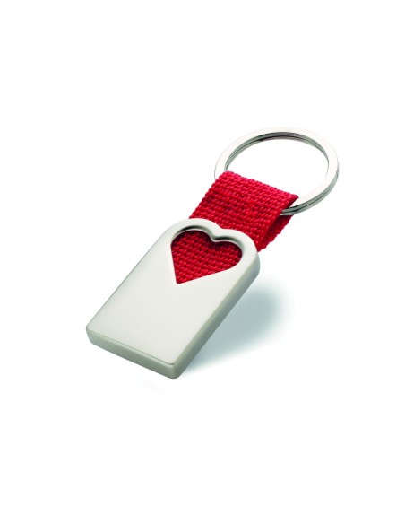 Llavero de Metal en Forma de Corazón con Acabado | Goodie