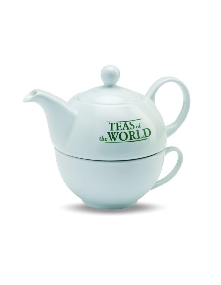Set de Tetera y Taza de Porcelana con Caja de Regalo | Goodie
