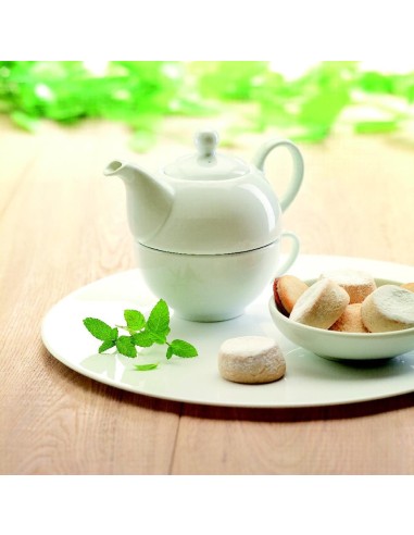 Set de Tetera y Taza de Porcelana con Caja de Regalo | Goodie