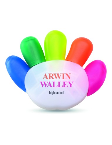 Marcadores 5 colores 7MO7448