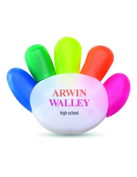 Marcadores 5 colores 7MO7448