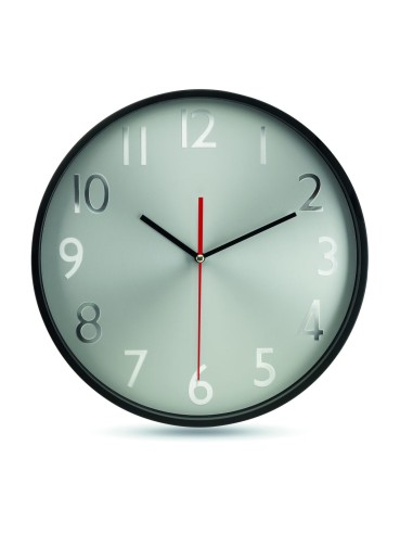 Reloj pared esfera plateada Personalizada 7MO7503