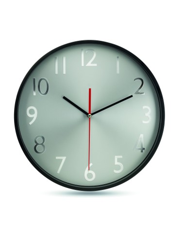 Reloj pared esfera plateada 7MO7503