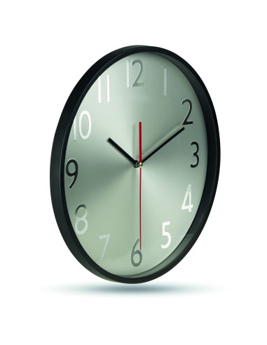 Reloj pared esfera plateada 7MO7503