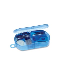 Set papeleria en caja plástico 7MO7623