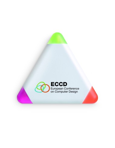 Marcador Triangular de 3 Colores en Un Solo Cuerpo | Goodie