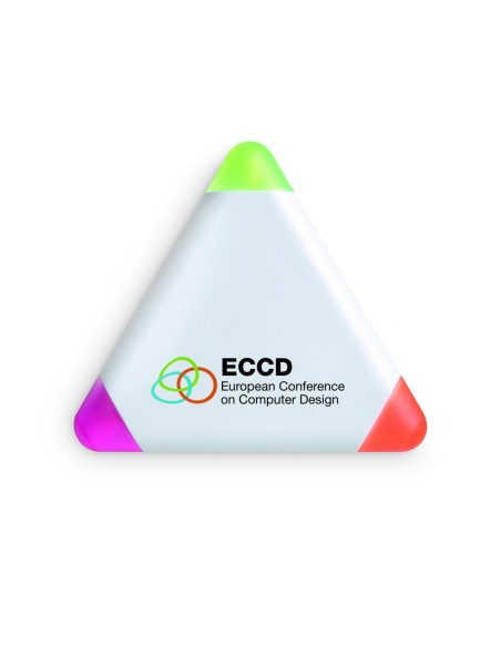 Marcador Triangular de 3 Colores en Un Solo Cuerpo | Goodie