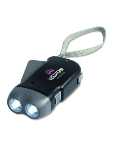 Linterna Dinamo con 2 Luces LED sin Pilas | Goodie