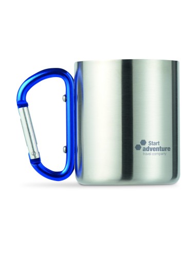 Taza de Acero Inoxidable con Asa de Mosquetón | Goodie