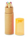 6 lápices de color en tubo Personalizado 7MO8580 - Imagen 8