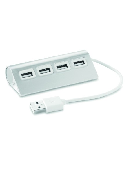 Hub USB de 4 Puertos en Aluminio | Goodie