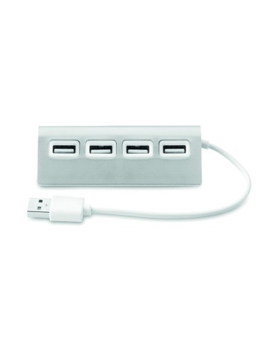 Hub USB de 4 Puertos en Aluminio | Goodie