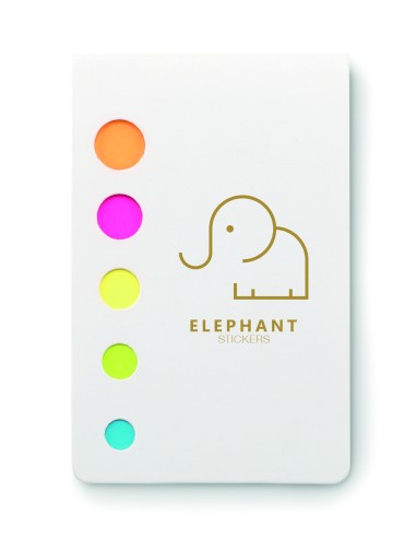 Notas adhesivas 5 colores 7MO9036