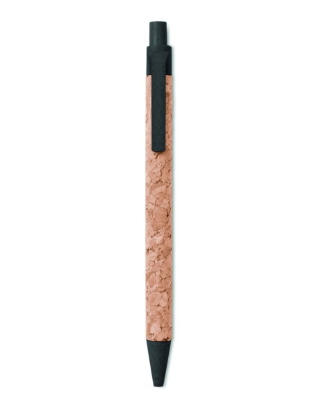 Bolígrafo Pulsador de Corcho con Punta de Paja | Goodie