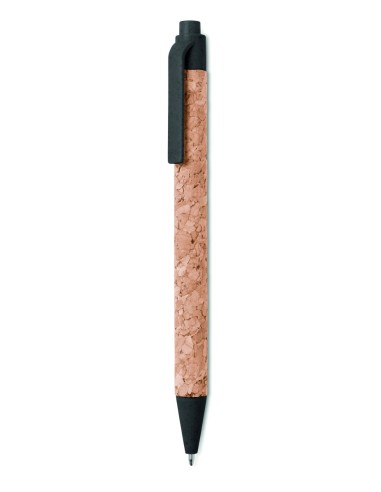 Bolígrafo Pulsador de Corcho con Punta de Paja | Goodie