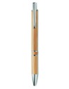Bolígrafo pulsador bambú Personalizado 7MO9482 - Imagen 4