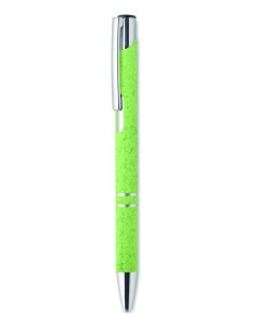 Bolígrafo Pulsador de Paja de Trigo con Acabados | Goodie