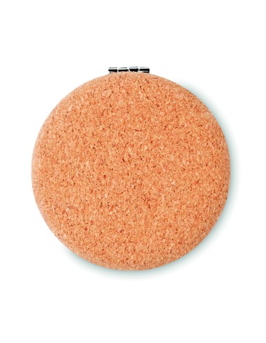 Espejo doble circular corcho 7MO9799