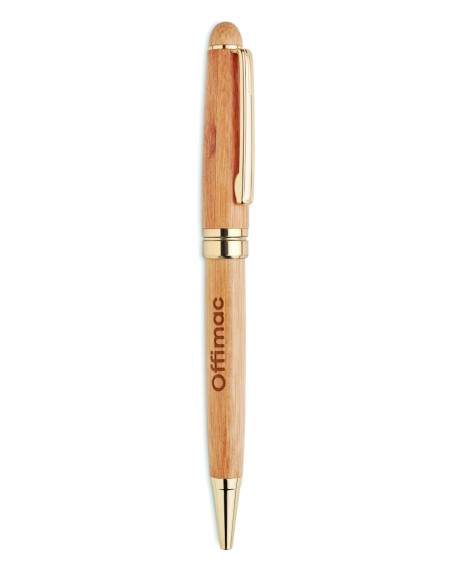 Bolígrafo Giratorio de Bambú con Estuche | Goodie