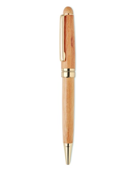 Bolígrafo Giratorio de Bambú con Estuche | Goodie
