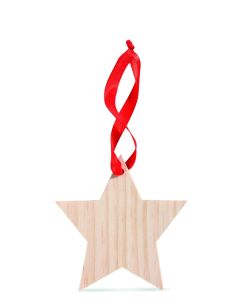 Estrella de madera colgante Personalizada 7CX1373