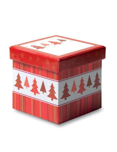 Bola navideña en caja Personalizada 7CX1437