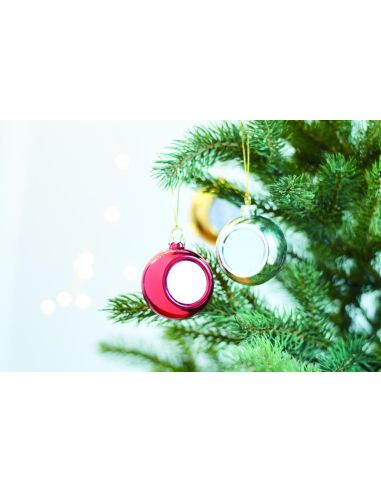 Bola navideña sublimacion Personalizada 7CX1466