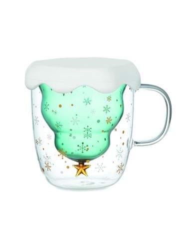 Taza borosilicato doble pared Personalizada...