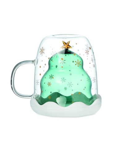 Taza borosilicato doble pared Personalizada...